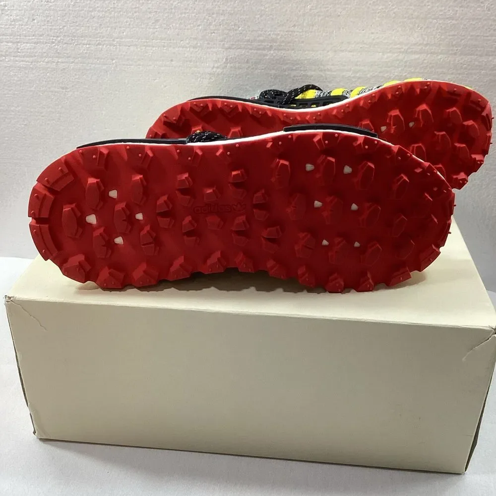 Adidas NMD Hu‎ Pharrell Solar Pack Red White Black Yellow Men's Sz 6 SKU # 3017